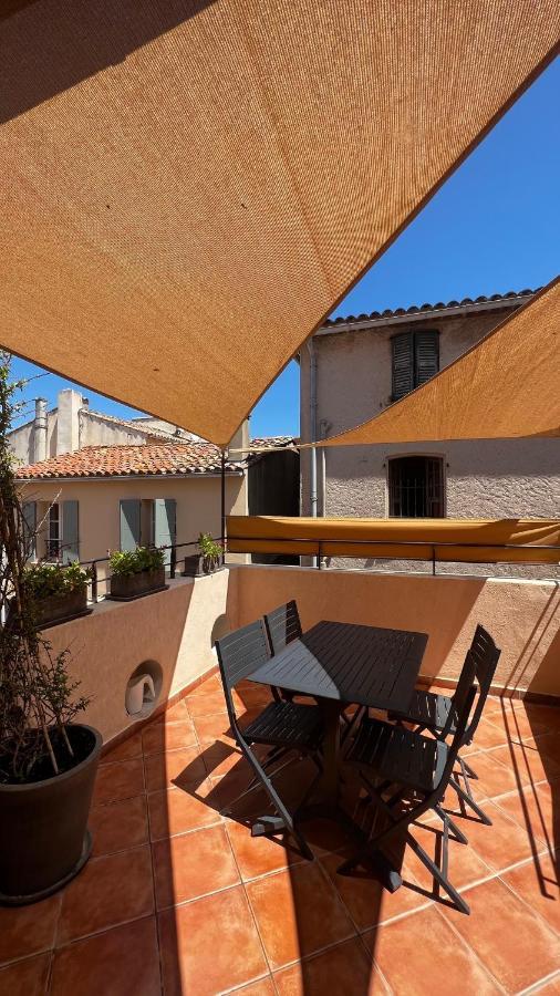 Saint-Tropez Centre - Grand Studio Avec Terrasse Luaran gambar