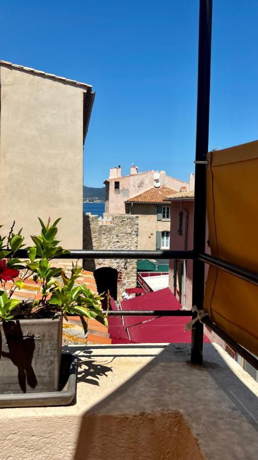 Saint-Tropez Centre - Grand Studio Avec Terrasse Luaran gambar